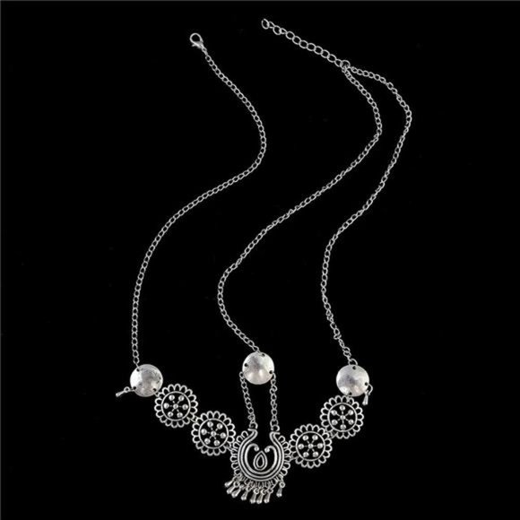 YERTTER Gypsy Turkish Boho Vintage Head Chain Headpieces Hair Accessories main image 2